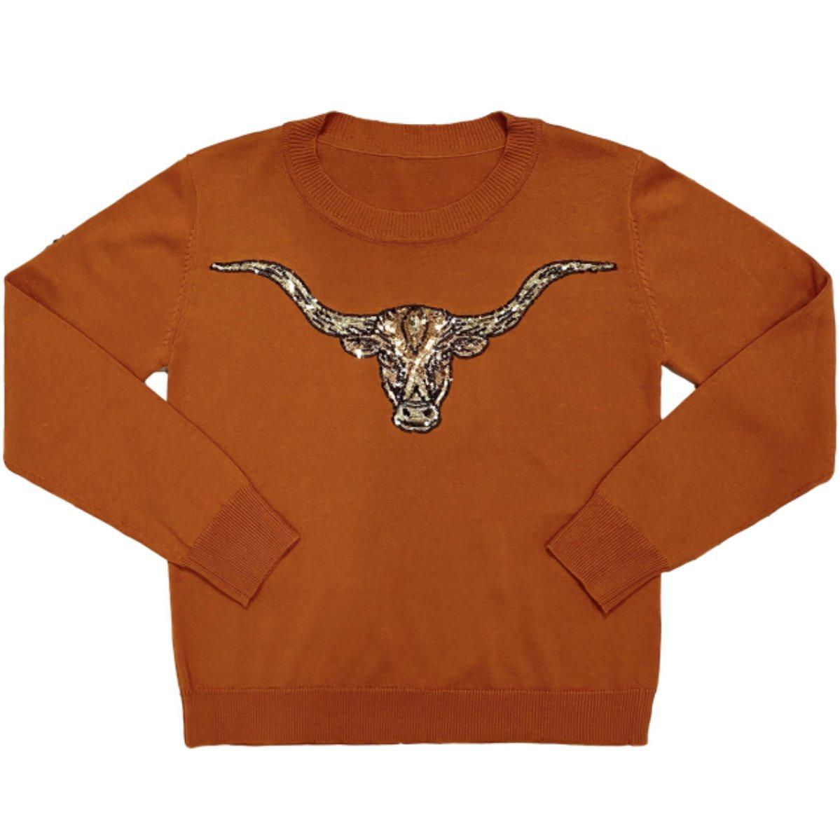 Longhorn Sweater - Sparkle City Co