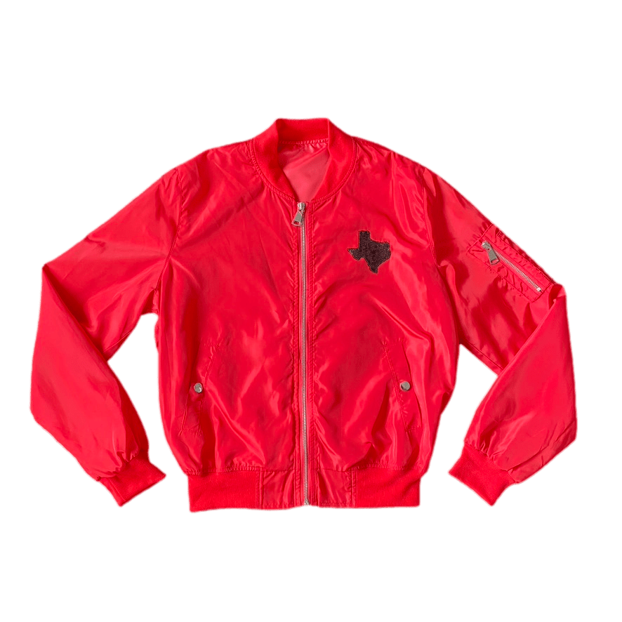 LUBBOCK Bomber Jacket - Sparkle City Co