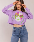 Mardi Gras Mask Waffle Top - Sparkle City Co