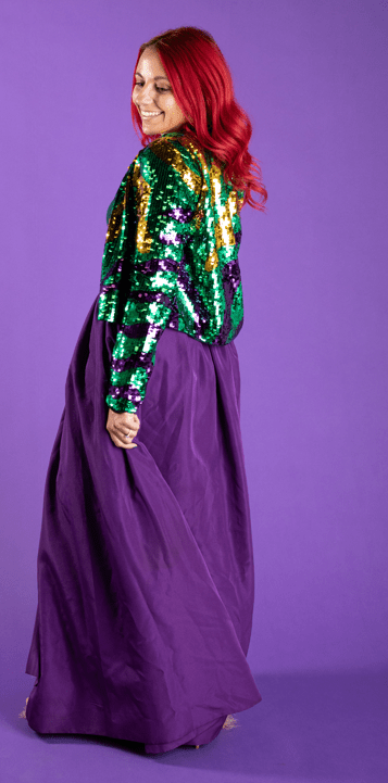 Mardi Gras Sequin Jacket - Sparkle City Co