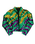 Mardi Gras Sequin Jacket - Sparkle City Co