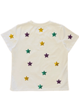 Mardi Gras Star Tee - Sparkle City Co