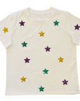 Mardi Gras Star Tee - Sparkle City Co