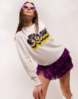 Oversized Krewe Sweater - Sparkle City Co