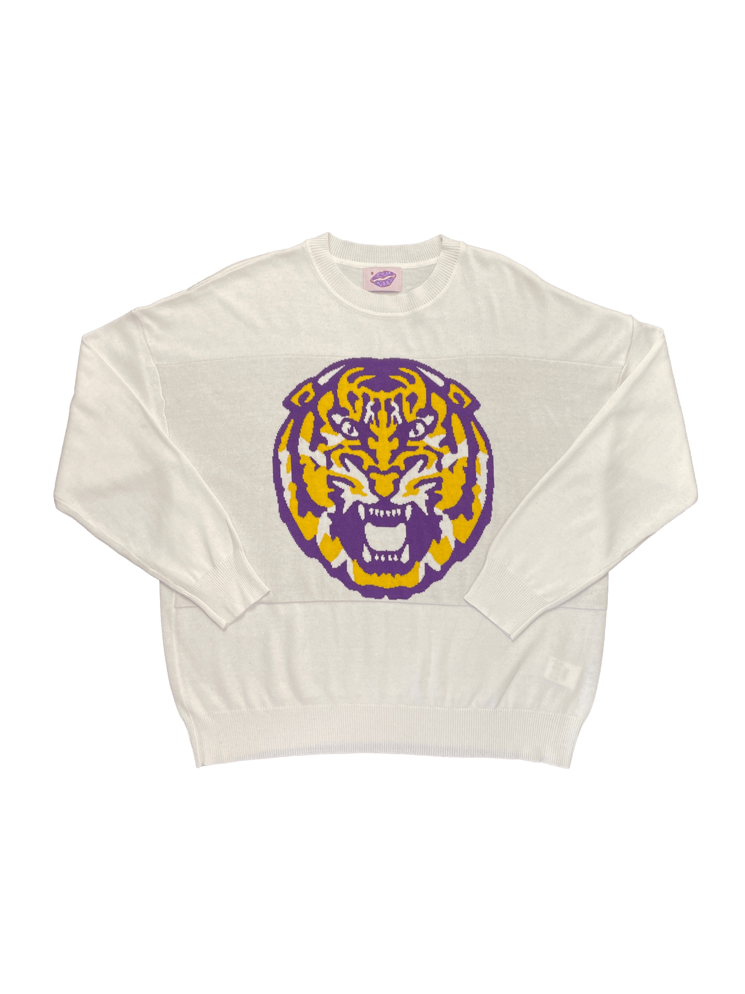 Oversized LSU Bengal Sweater - Sparkle City Co
