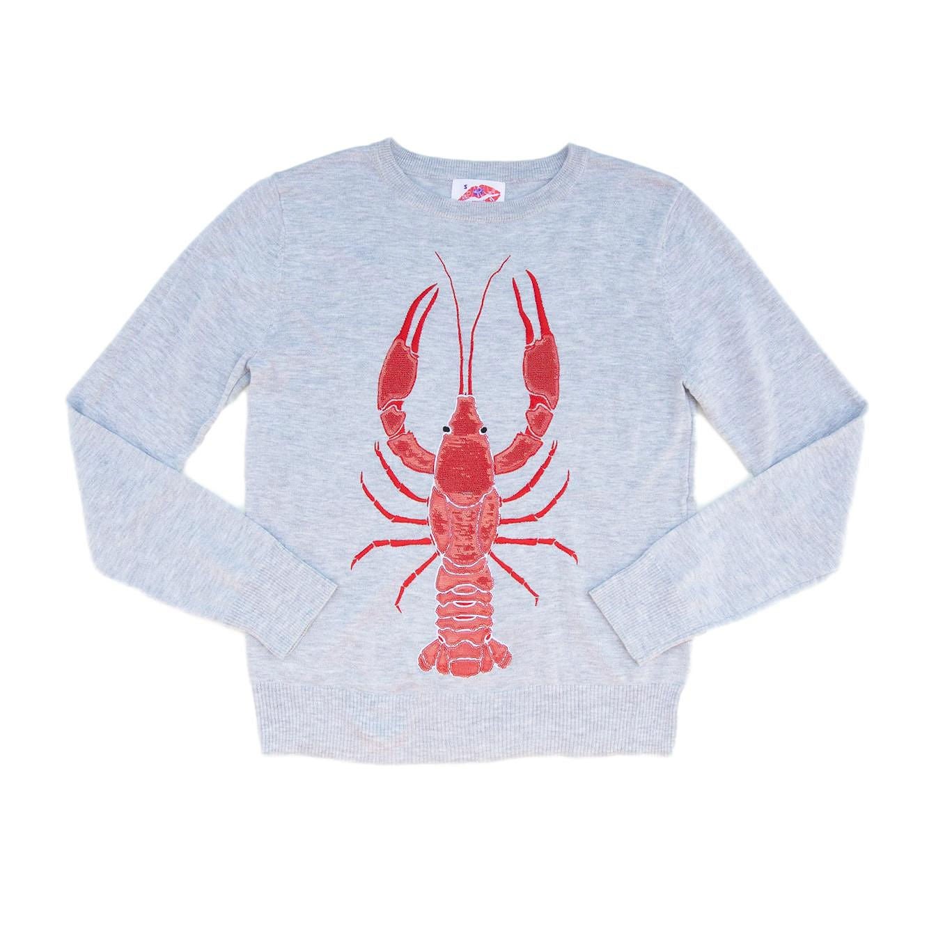 Pre - Order Mega Mudbug Crawfish Thin Knit Sweater - Sparkle City Co