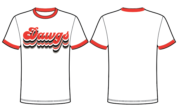 Retro Dawgs Tee - Sparkle City Co