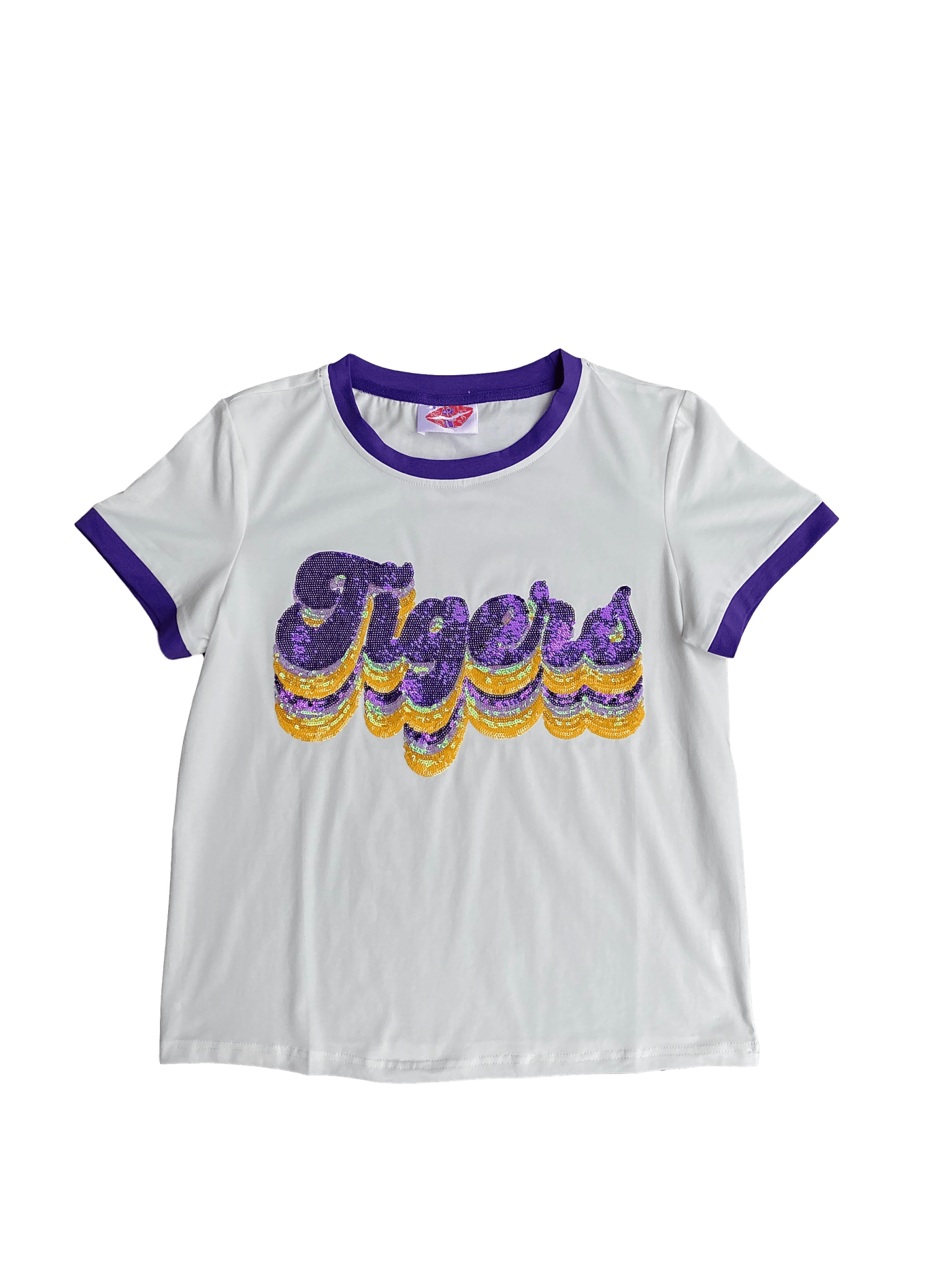 Retro Tigers Tee - LSU - Sparkle City Co