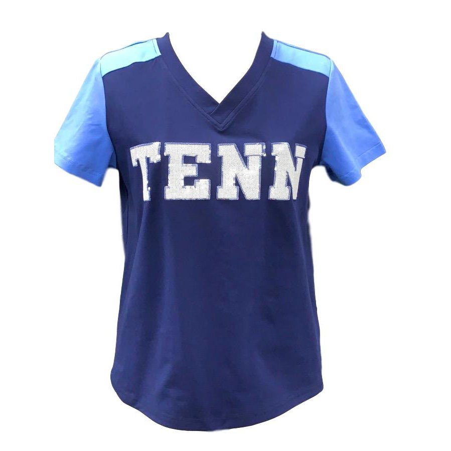 TENN Blue Color Rush Jersey Tee - Sparkle City Co