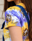 Tie Dye Tiger Takeover Tee - Sparkle City Co