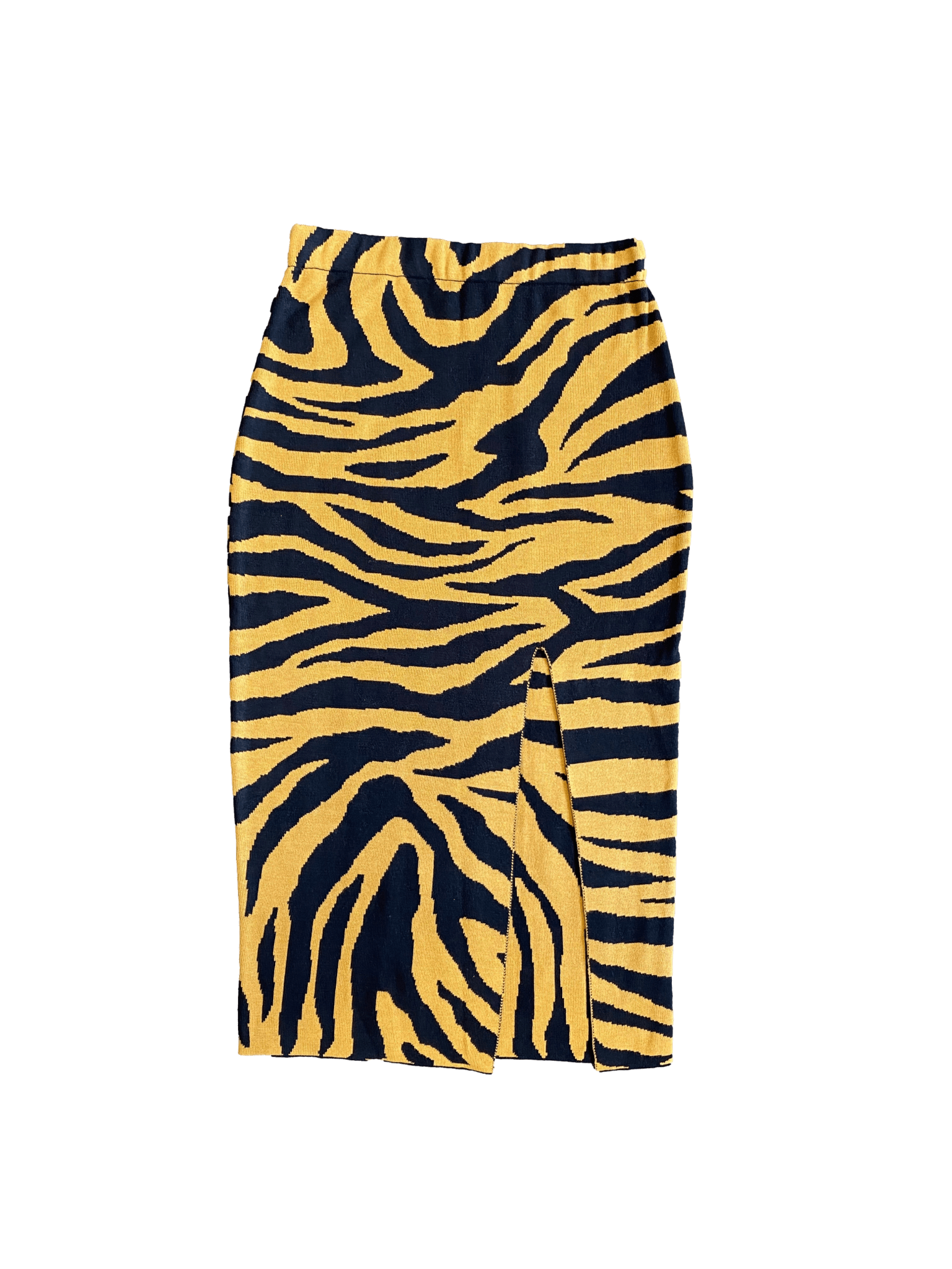 Tiger Stripe Knit Skirt - Sparkle City Co