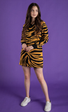 Knit Tiger Stripe Dress