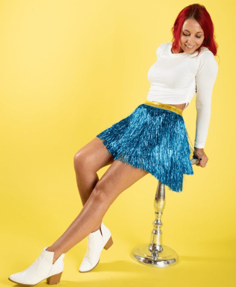 Tinsel Tier Skirt - Sparkle City Co