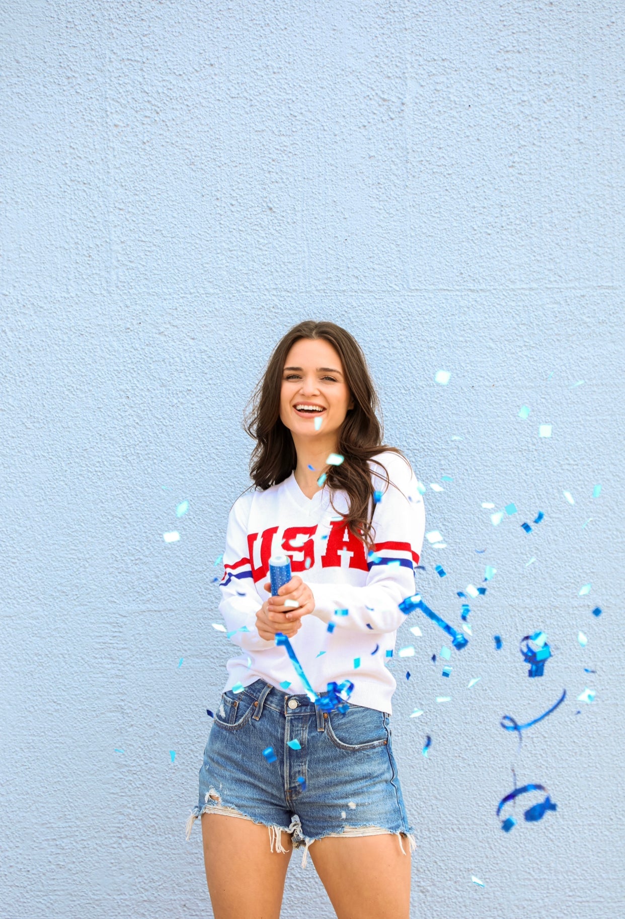 USA Jersey Sweater - Sparkle City Co