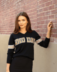 WHO DAT Black Sweater - Sparkle City Co