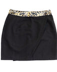 WINNING Wrap Skirt Black/Tiger Sequins - Sparkle City Co