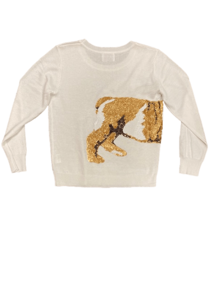 Wrap - Around Bulldog Sweater - Sparkle City Co