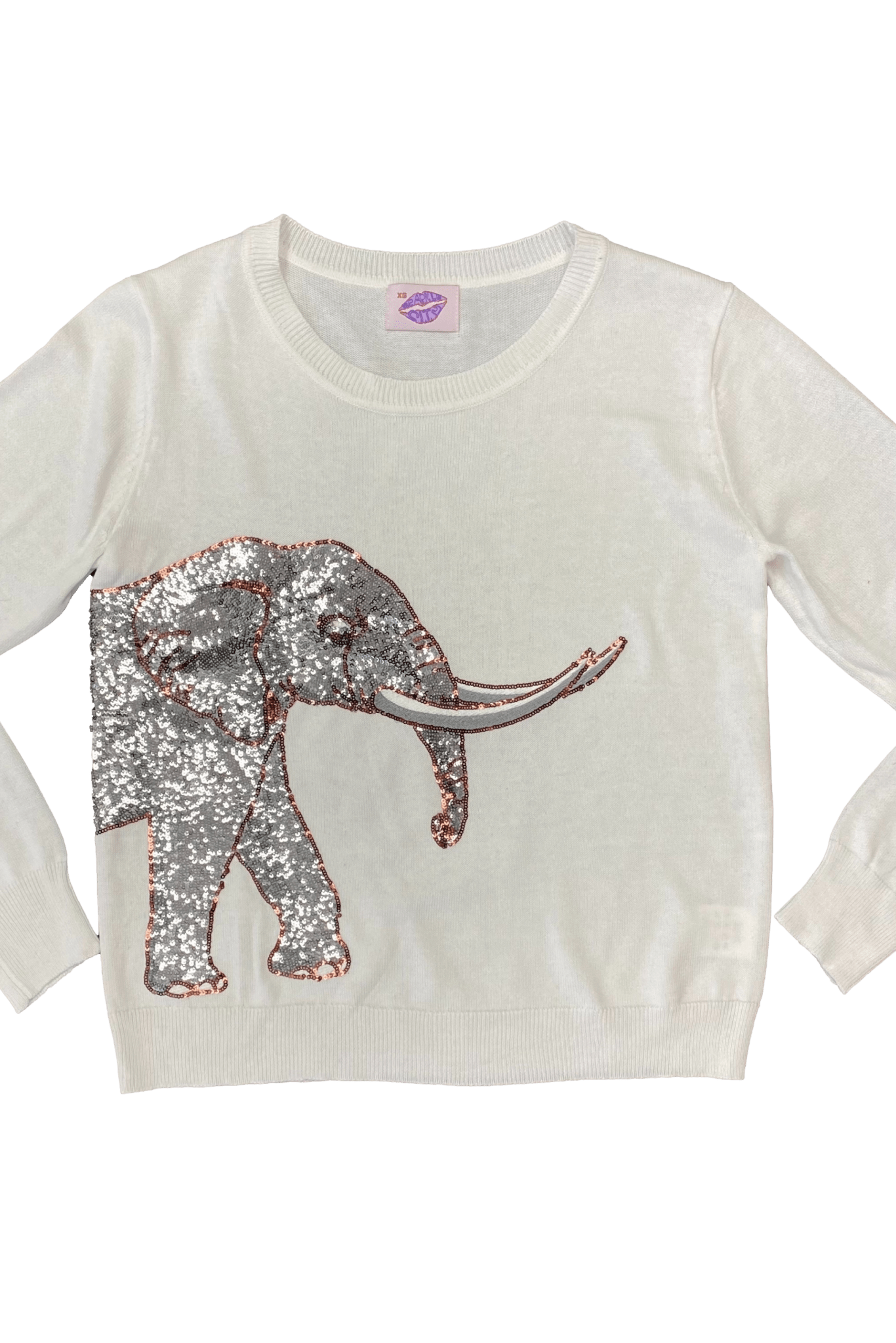 Wrap - Around Elephant Sweater - Sparkle City Co