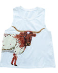 Wrap - Around Longhorn Tank - Sparkle City Co