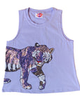 Wrap - Around Tiger TANK Lavender - Sparkle City Co