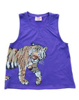 Wrap - Around Tiger Tank Purple - Sparkle City Co